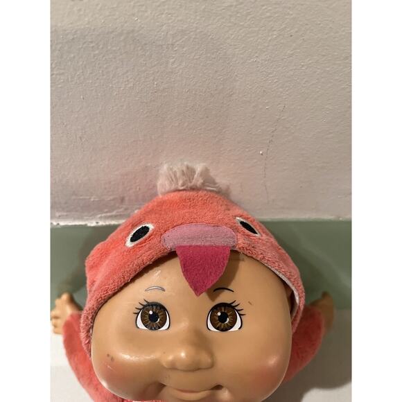 Cabbage Patch Kids Exotic Friends Collectible Cuties 9" #136 Rosalie Flamingo - Picture 3 of 4